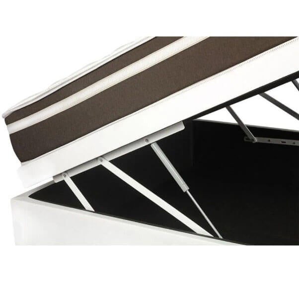 Base Box Baú com Colchão Clássico Casal Molas Ensacadas Bellabox 60x188x138 - Móveis furniture
