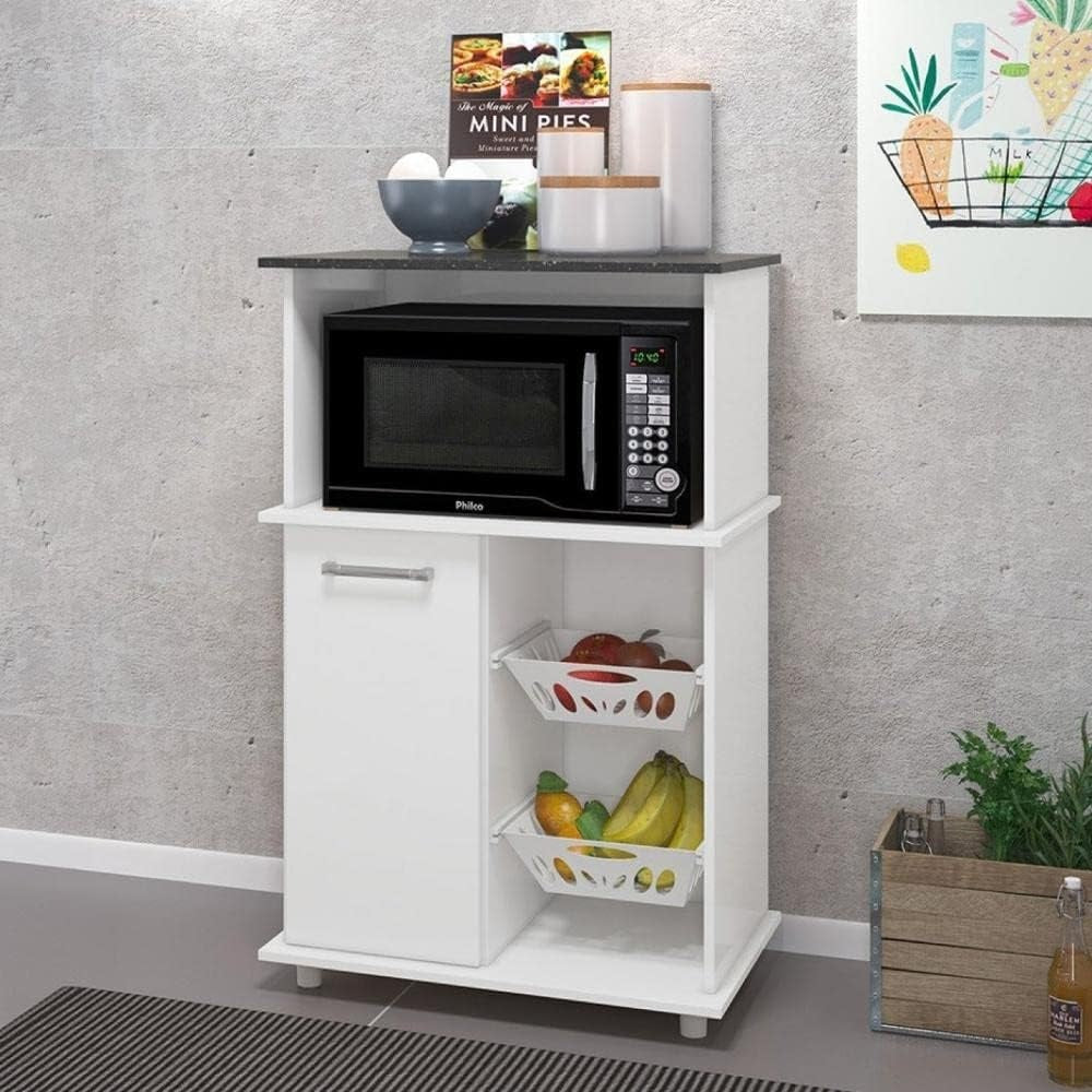 Balcão Fruteira Malu Branco – NICIOLI - Móveis furniture