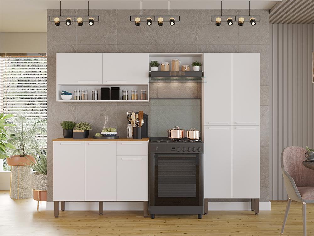 Cozinha Completa Madri 4 peças – Branco