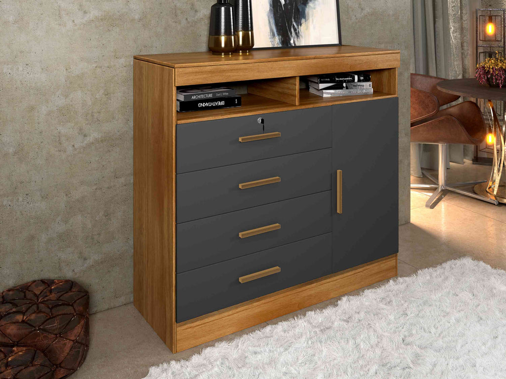 Comoda Ipanema 4G1P - Móveis furniture