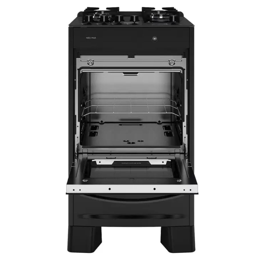 Fogão de Piso Suggar 4 Bocas
Mesa de Vidro Neo Max Preto
Bivolt