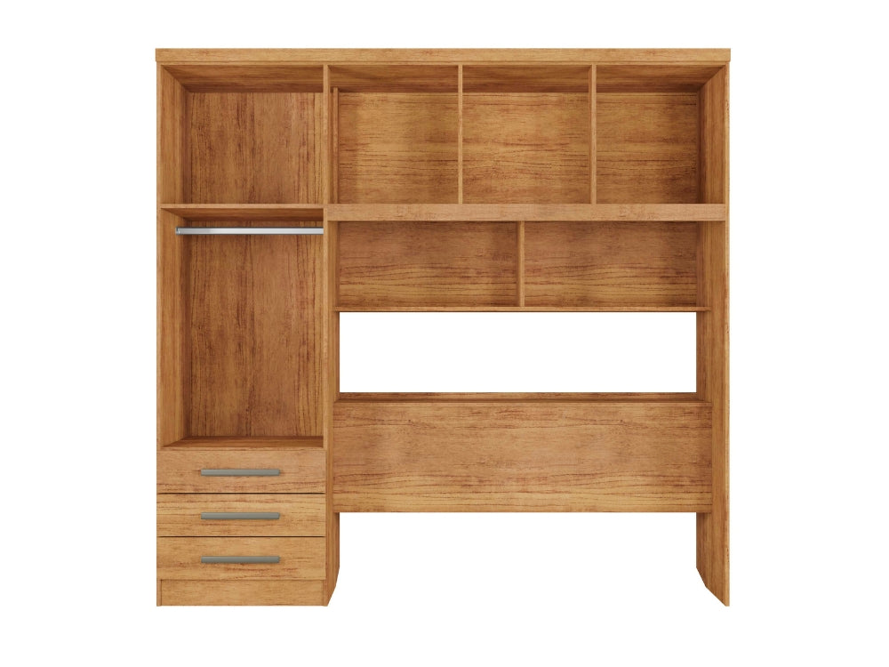 Guarda-Roupa México 5 portas 3 gavetas Casal – Cedro