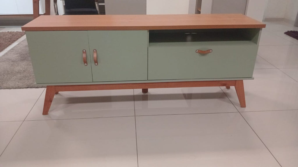 Rack Sirius 1.6 Alecrim/Cinamono – PATRIMAR - Móveis furniture