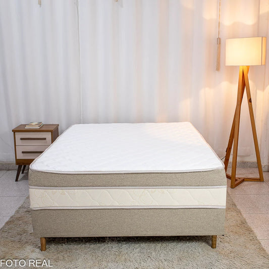 Cama Box Casal Sonho Bom Premium Ortopédica D33 138x188x62 - Nosso Sonho