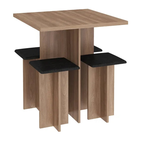 FELLICCI - MESA QUADRADA ME10 C/4 BANCOS - Móveis furniture