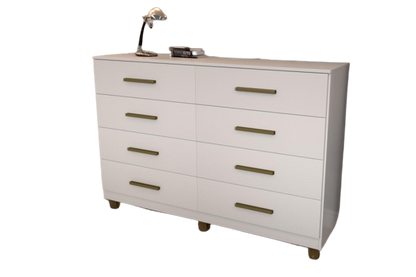 COMODA LISBOA 8 GAV – BRANCO - Móveis furniture