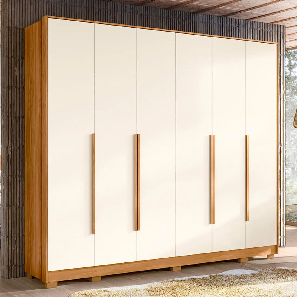 Guarda Roupa Fascinio Casal 6 Portas 6 Gavetas Albatroz