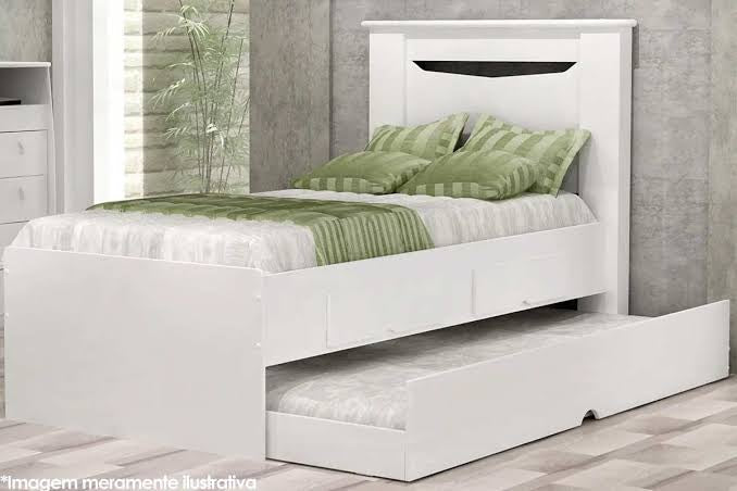 CIMOL - CAMA BÁRBARA C/CAMA AUXILIAR - Móveis furniture