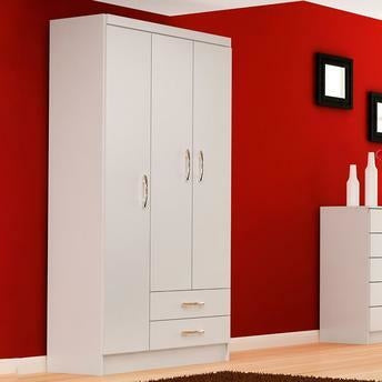 Guarda-Roupa Alice 3 pts - - Móveis furniture