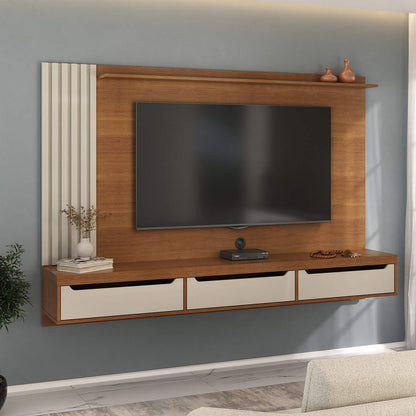 Painel até 75″ Presence Cinamono/Off White – ARTELY - Móveis furniture