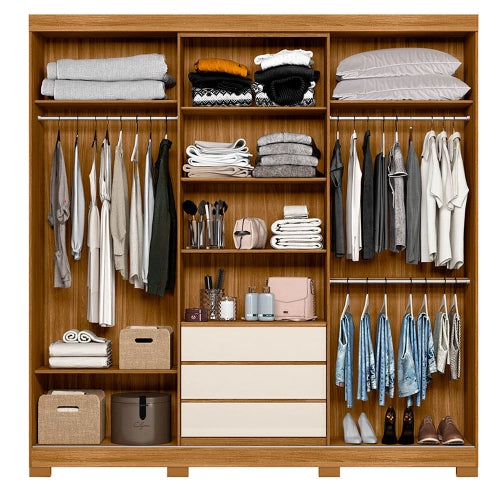 MOVAL - GR NAPOLES 2PTS CORRER 3 GAV - 216cm - Móveis furniture