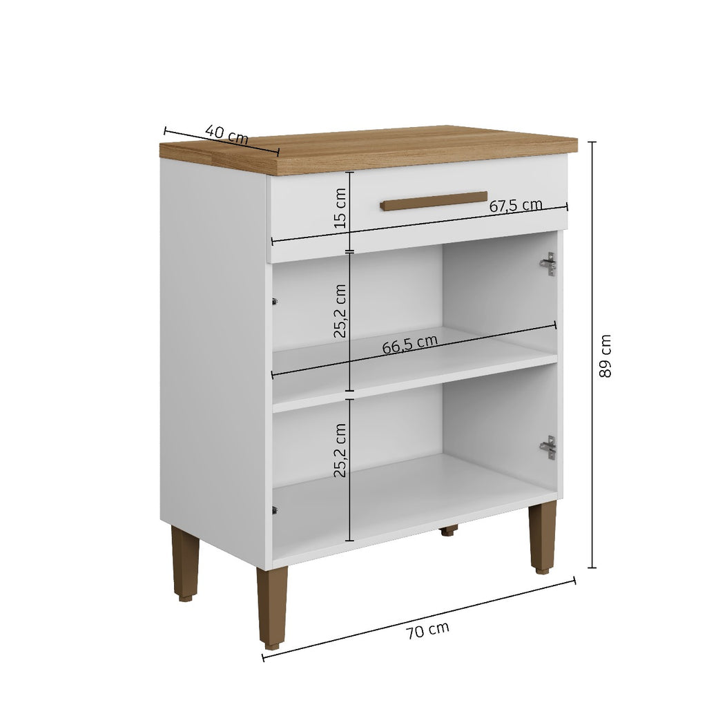 Balcão Ômega – Branco