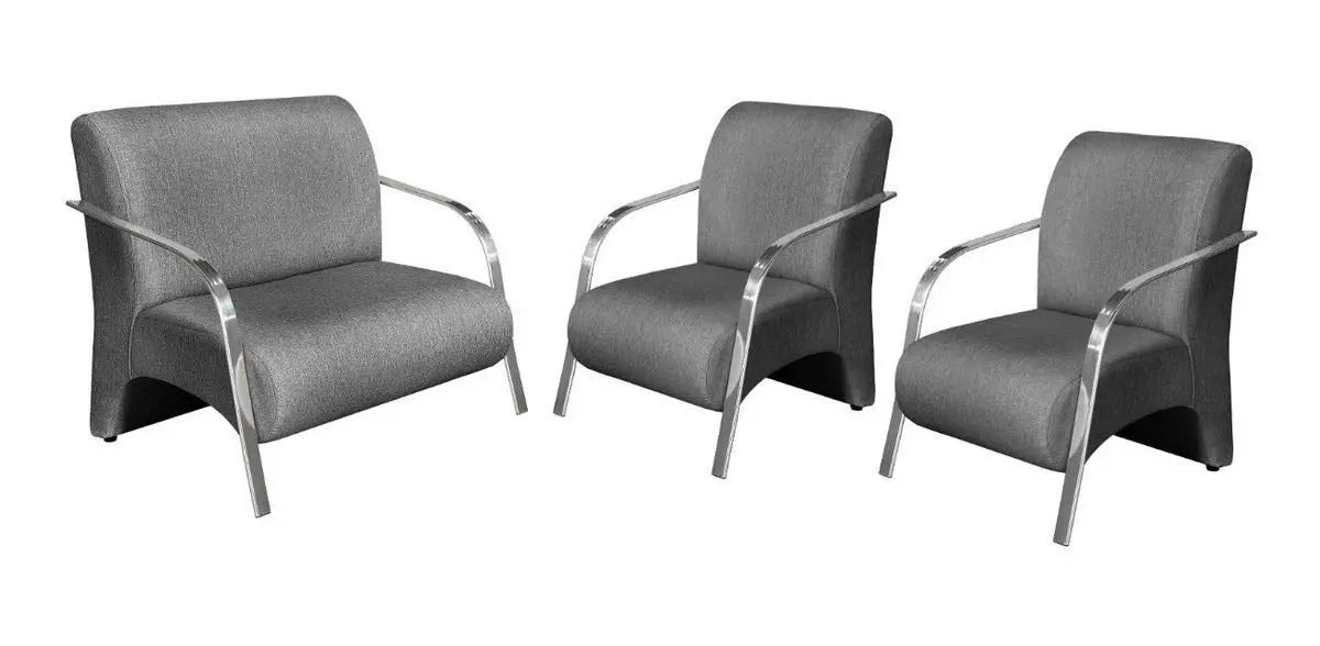 Conj Poltronas Veneza Alumi 2.1.1Lgs - Móveis furniture