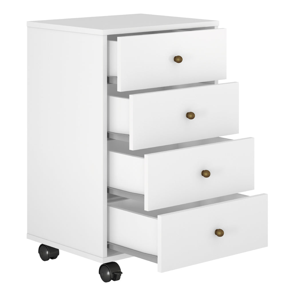 Gaveteiro Office Presence Branco – DEMÓBILE