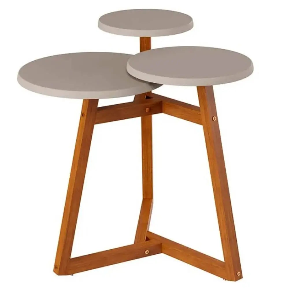 Mesa Lateral Classic 3 Tampos Tebarrot