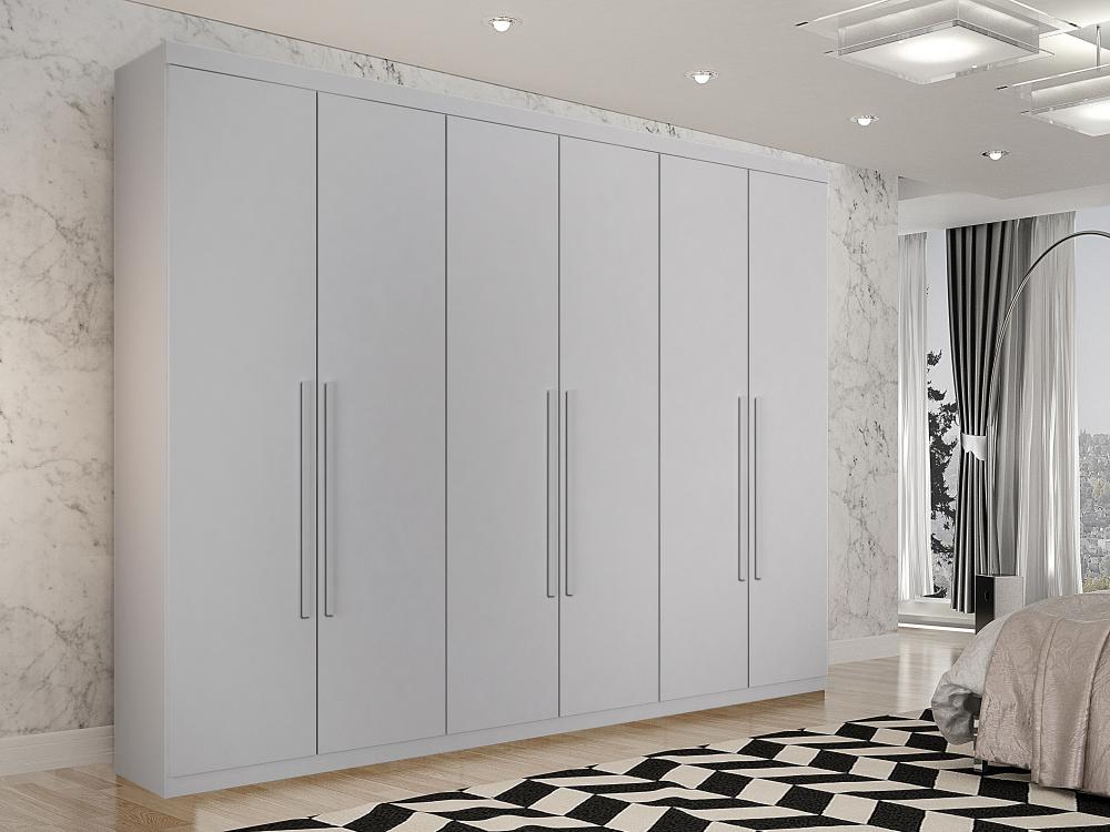 Roupeiro Orion 6P6G Branco - Móveis furniture