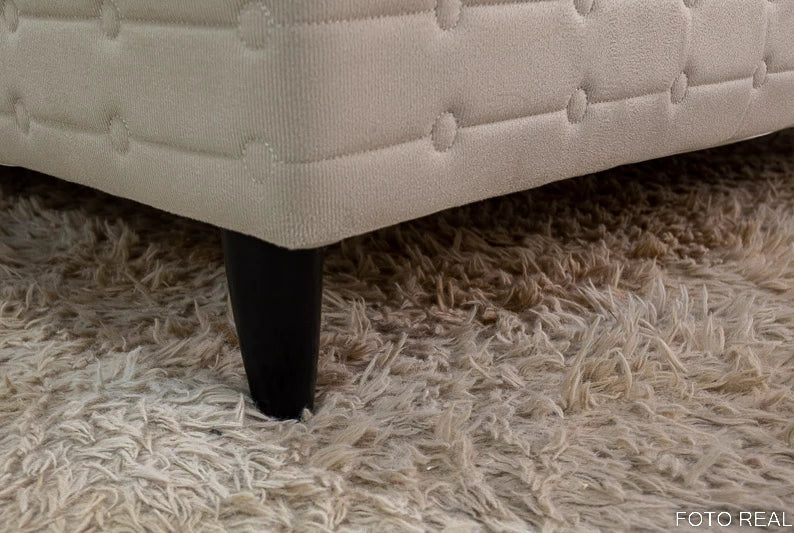 Base Box + Colchão Casal Topázio 138x188x74 Molas Ensacadas Rondomóveis - Móveis furniture