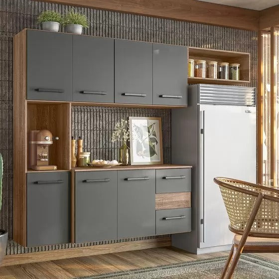 Cozinha Suspensa Juliete 7P2G - Móveis furniture