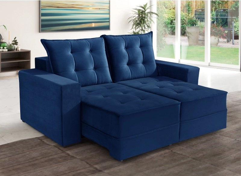 Sofá Retrátil e Reclinável Bari 1,80 - Móveis furniture