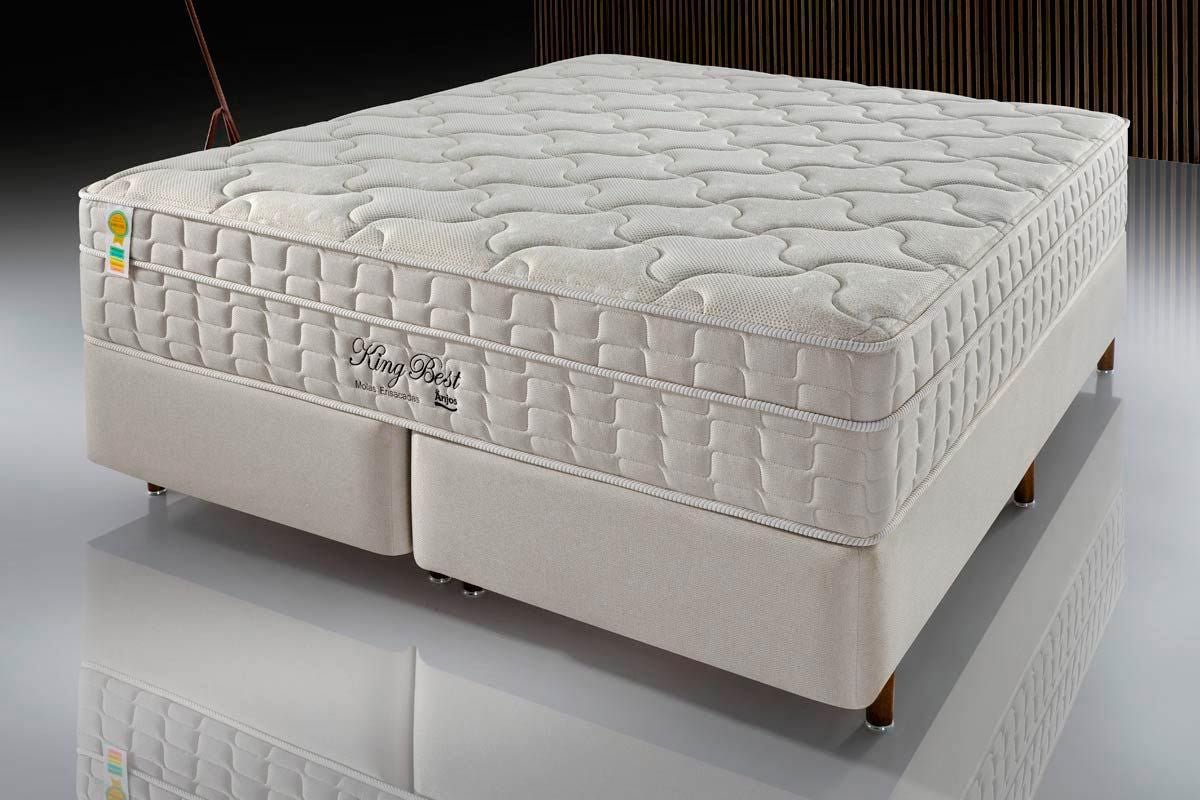 Colchão Casal King Best 138x188x28 Molas Ensacadas - Anjos