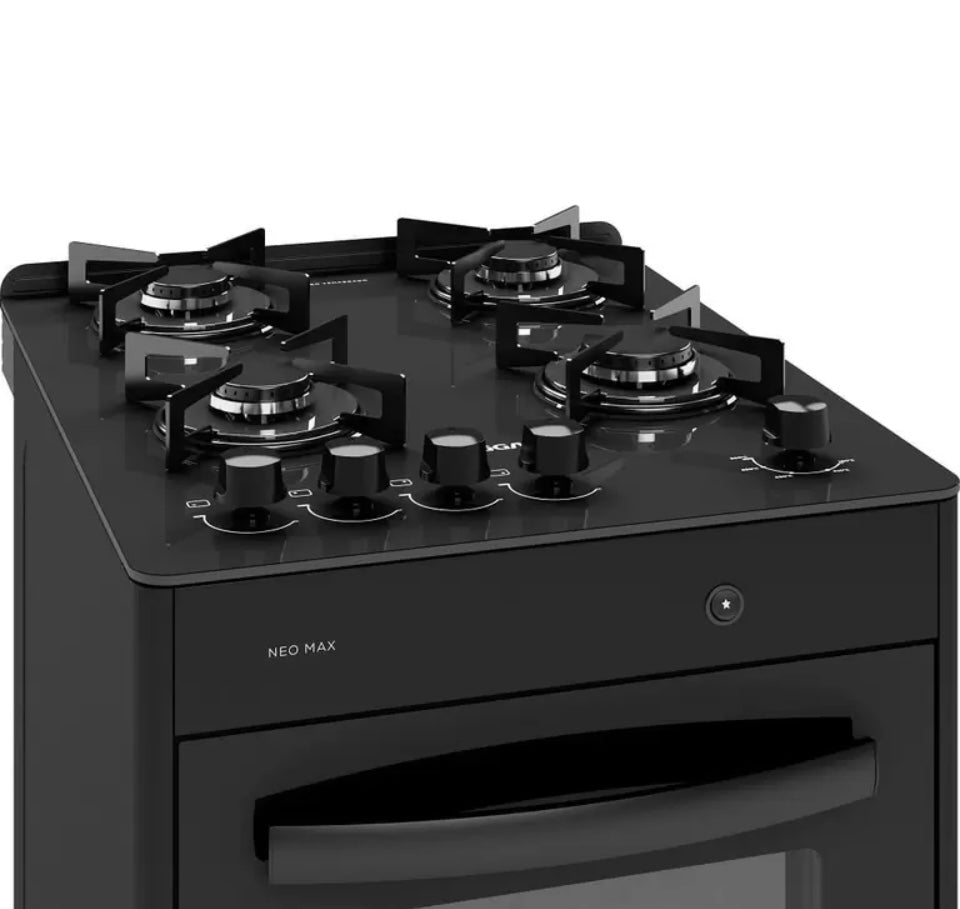 Fogão de Piso Suggar 4 Bocas
Mesa de Vidro Neo Max Preto
Bivolt