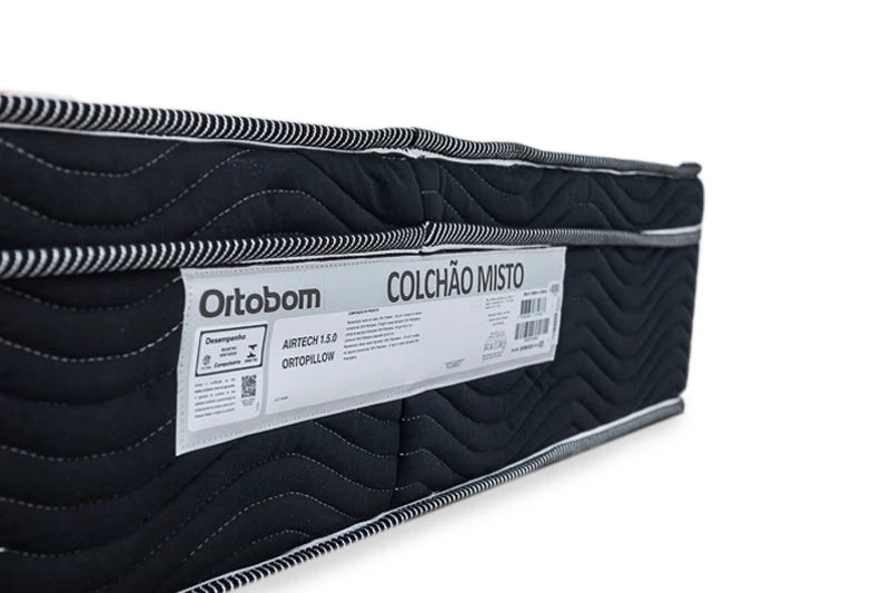 Colchão Casal Ortopédico EPS Airtech 150 Ortopillow 138x188x28 Ortobom