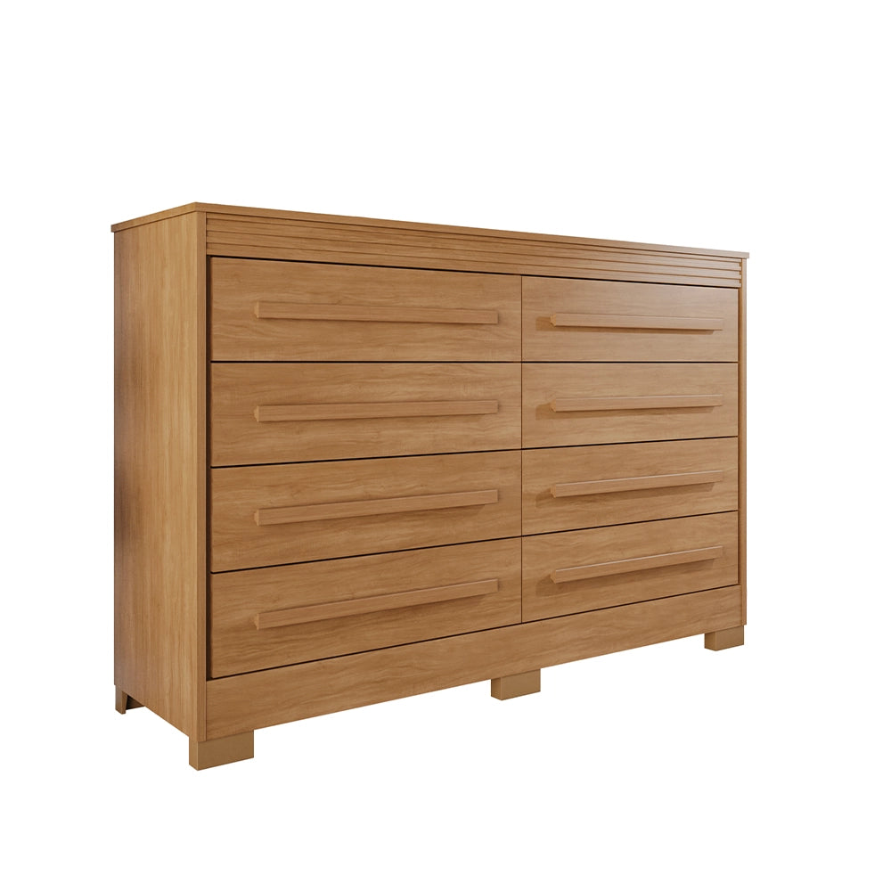 Cômoda California 8 Gavetas Benetil cinamomo