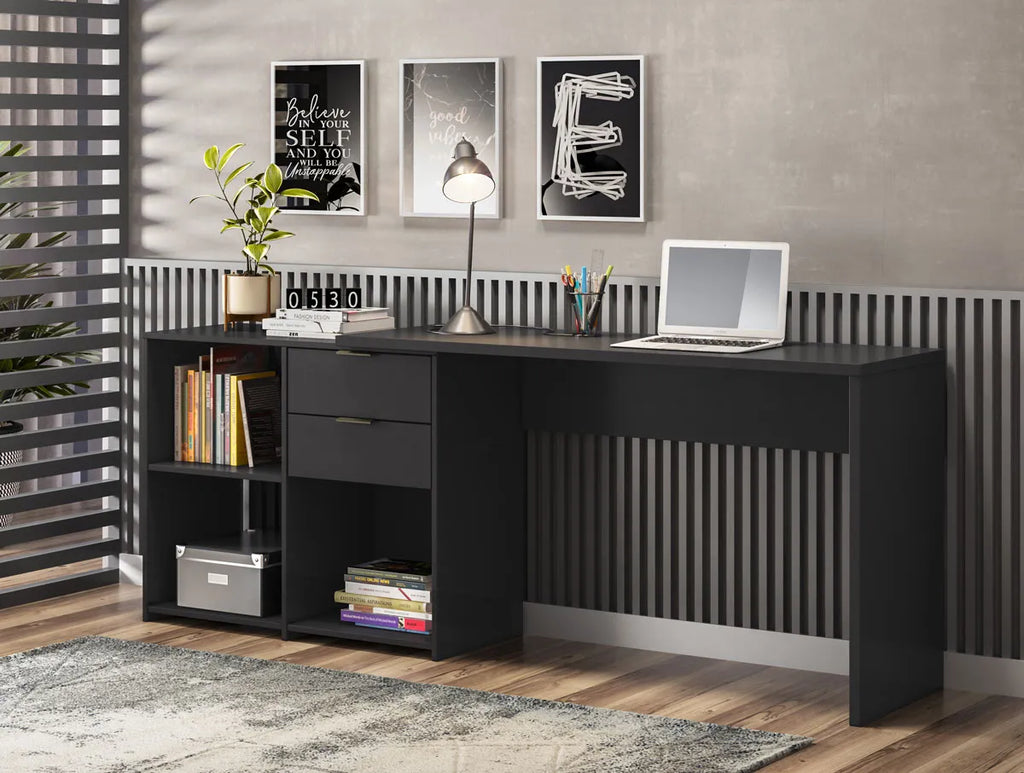 Mesa para Computador Office NT 2060 Preto - Notável - Móveis furniture
