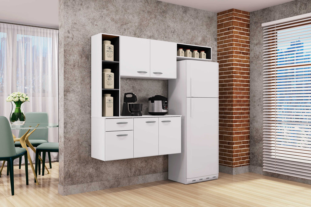 Cozinha Susp com Balcao Isis 163 - Móveis furniture