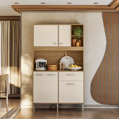 Kit Cozinha Liv 1,20 m Freijó/Soft – KIT’S PARANÁ