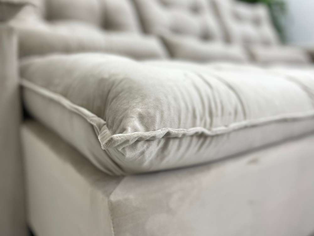 Sofá Retrátil Reclinável Atenas 2.70m – Bege - Móveis furniture