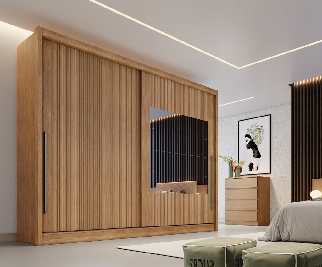 Roupeiro Mônaco TR Cumaru ripado