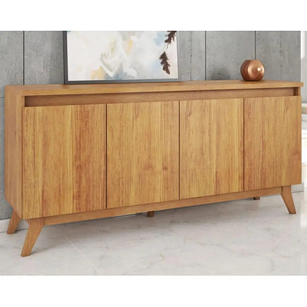 Buffet Flip 4 Portas com Pés Retrô Viero