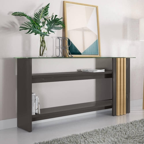 Aparador Frizz Titanio.Carvalho Madetec - Móveis furniture