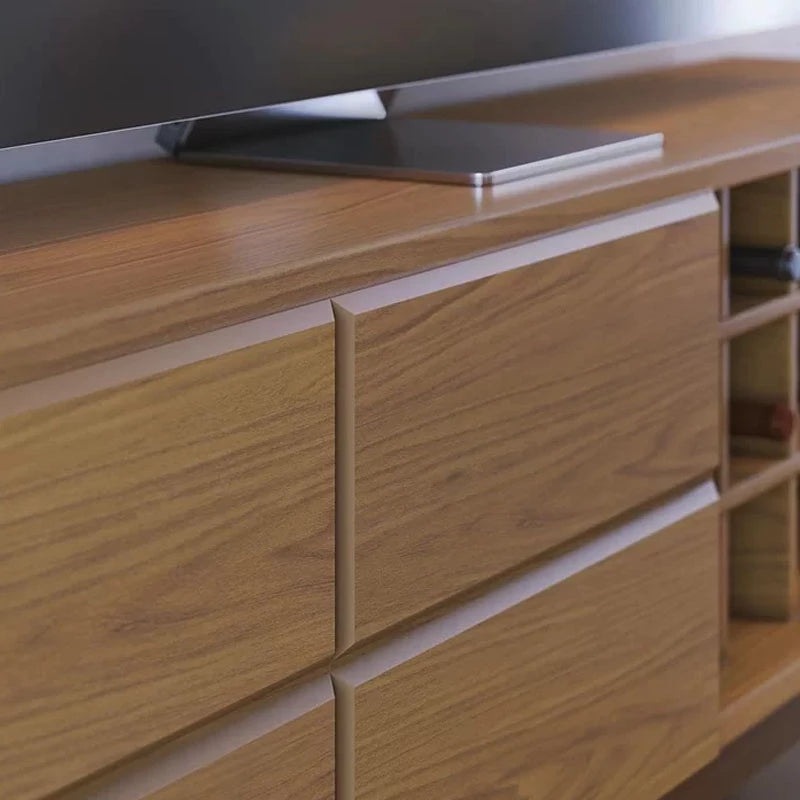 Rack Bancada Noronha Larg. 1.80m Freijó - Móveis furniture