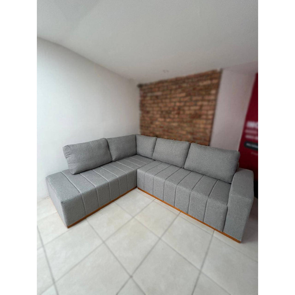 Sofá de Canto Eros cinza