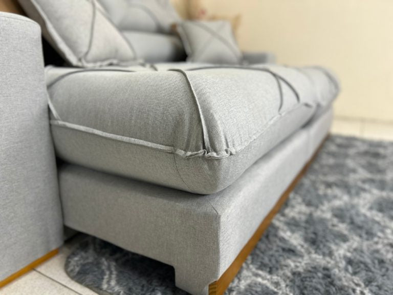 Sofá Retrátil e Reclinável Gran Bello 2.00m – Cinza Linho