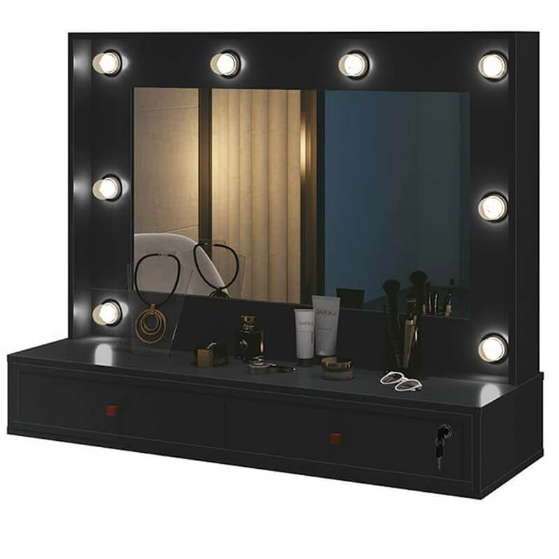 Penteadeira Amelie Camarim com 2 Gavetas - Móveis furniture