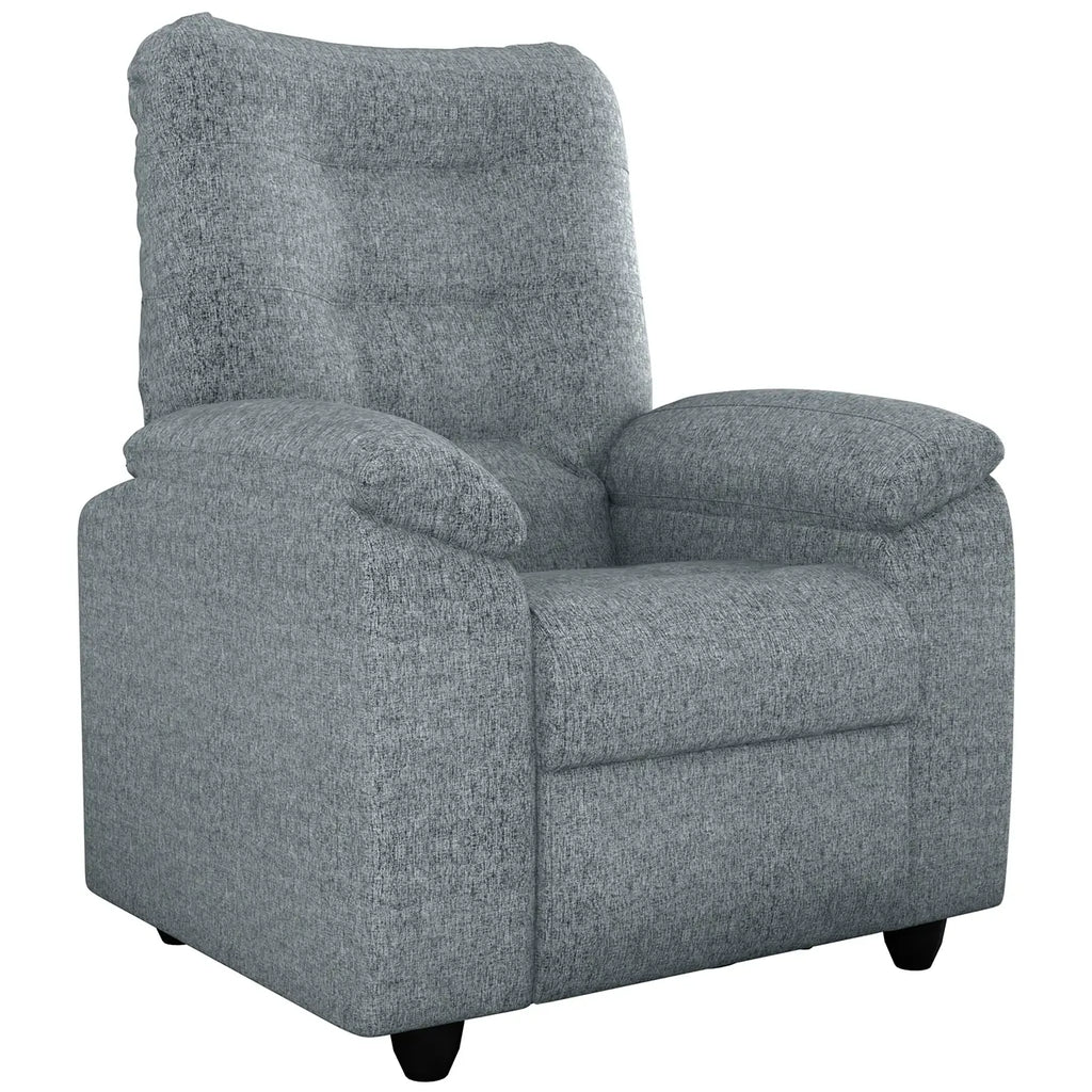 Poltrona Onix Reclinável Tecido Linho Matrix CINZA