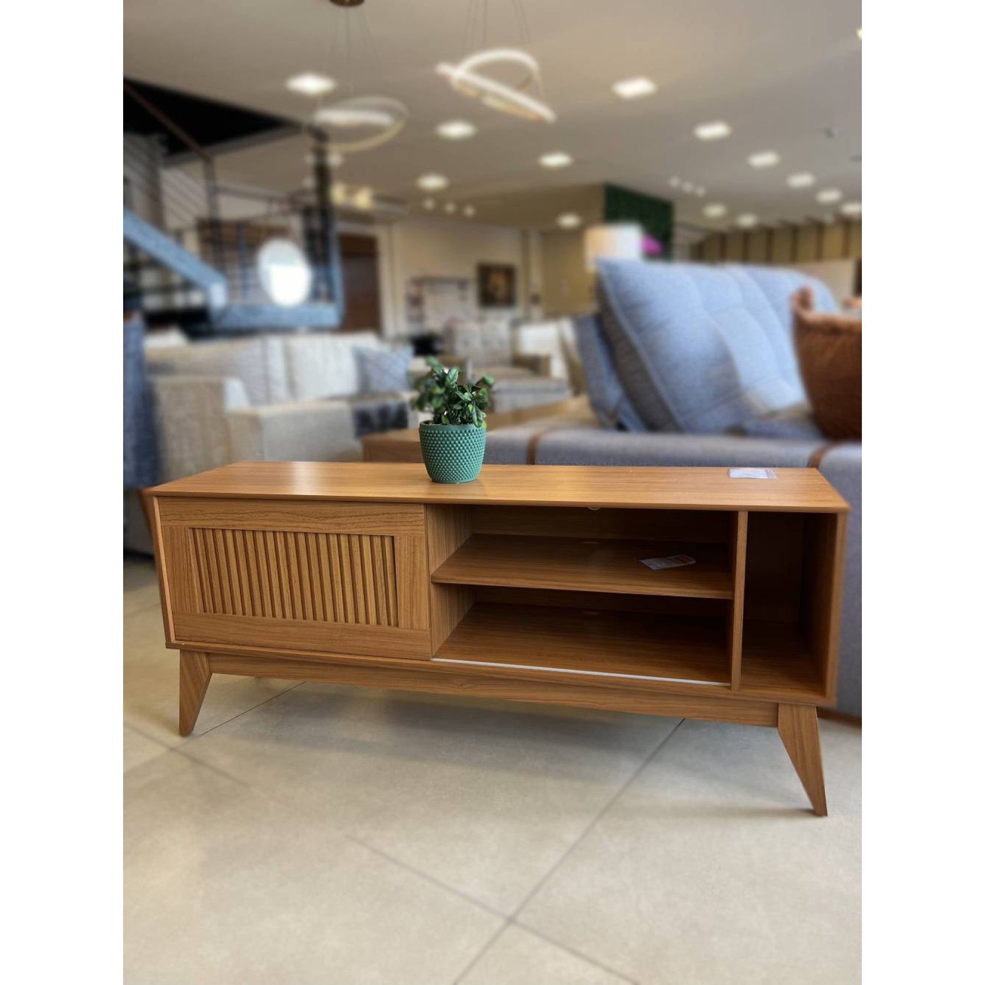 Rack Aruba 55″ – Cedro - Móveis furniture