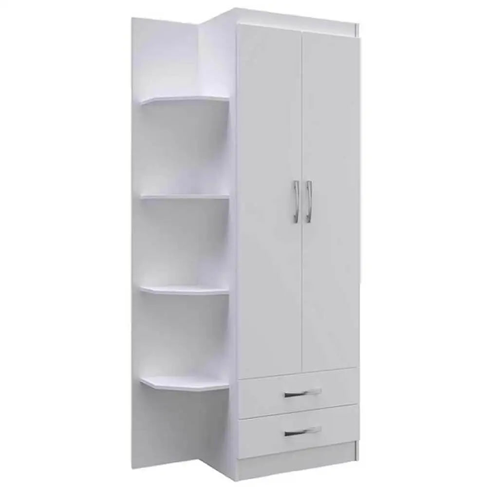 Guarda Roupa Infantil com Cantoneira Evidencia 2 Portas
