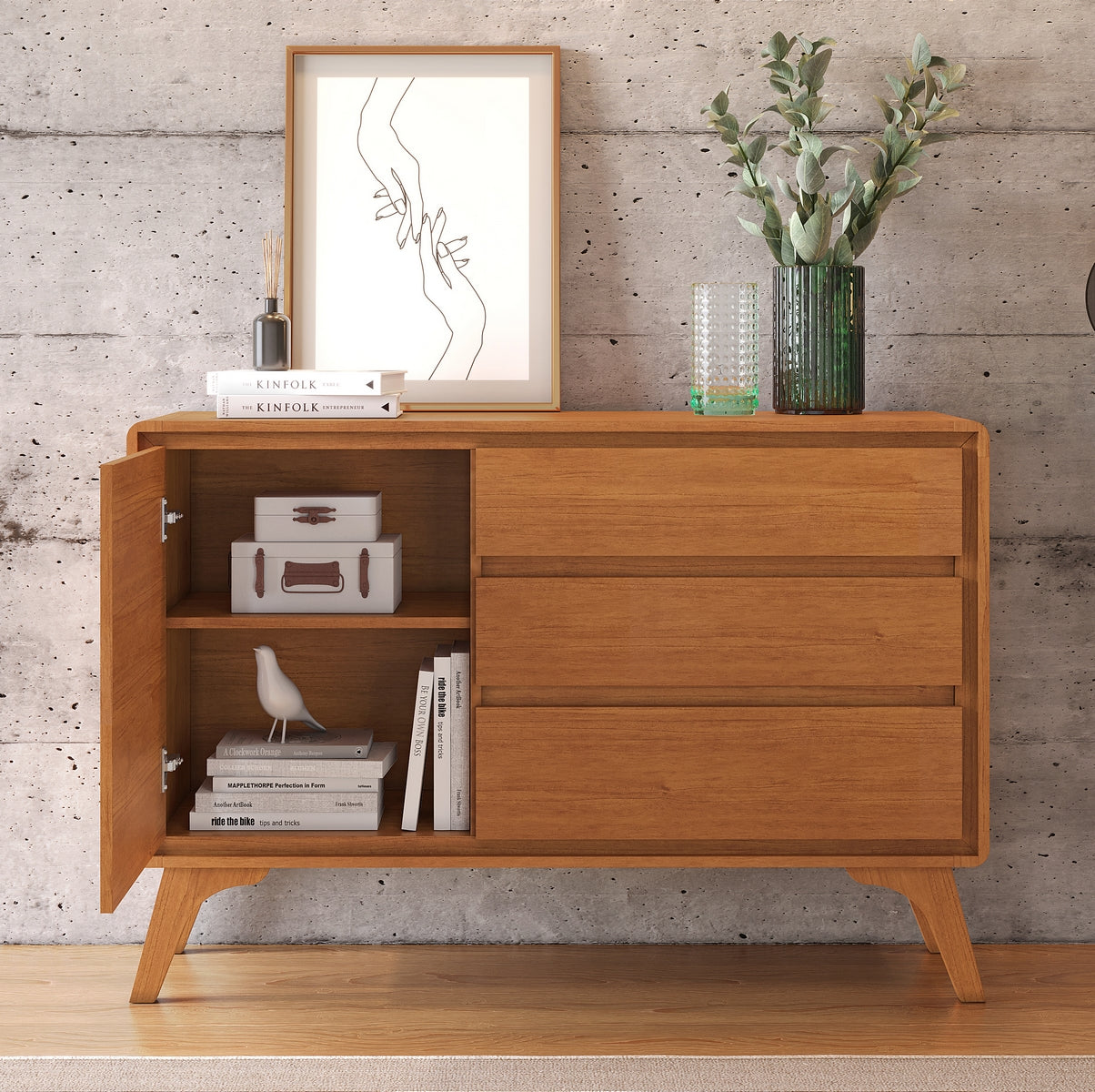 Buffet Sinus 1,20 m Naturale – MAVAULAR