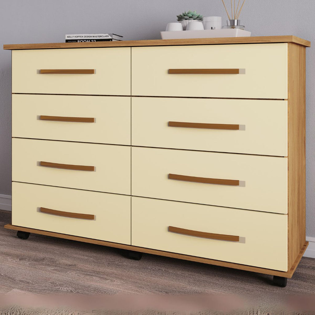 Comoda Jade 8G MEL AREIA/ MEL - Móveis furniture