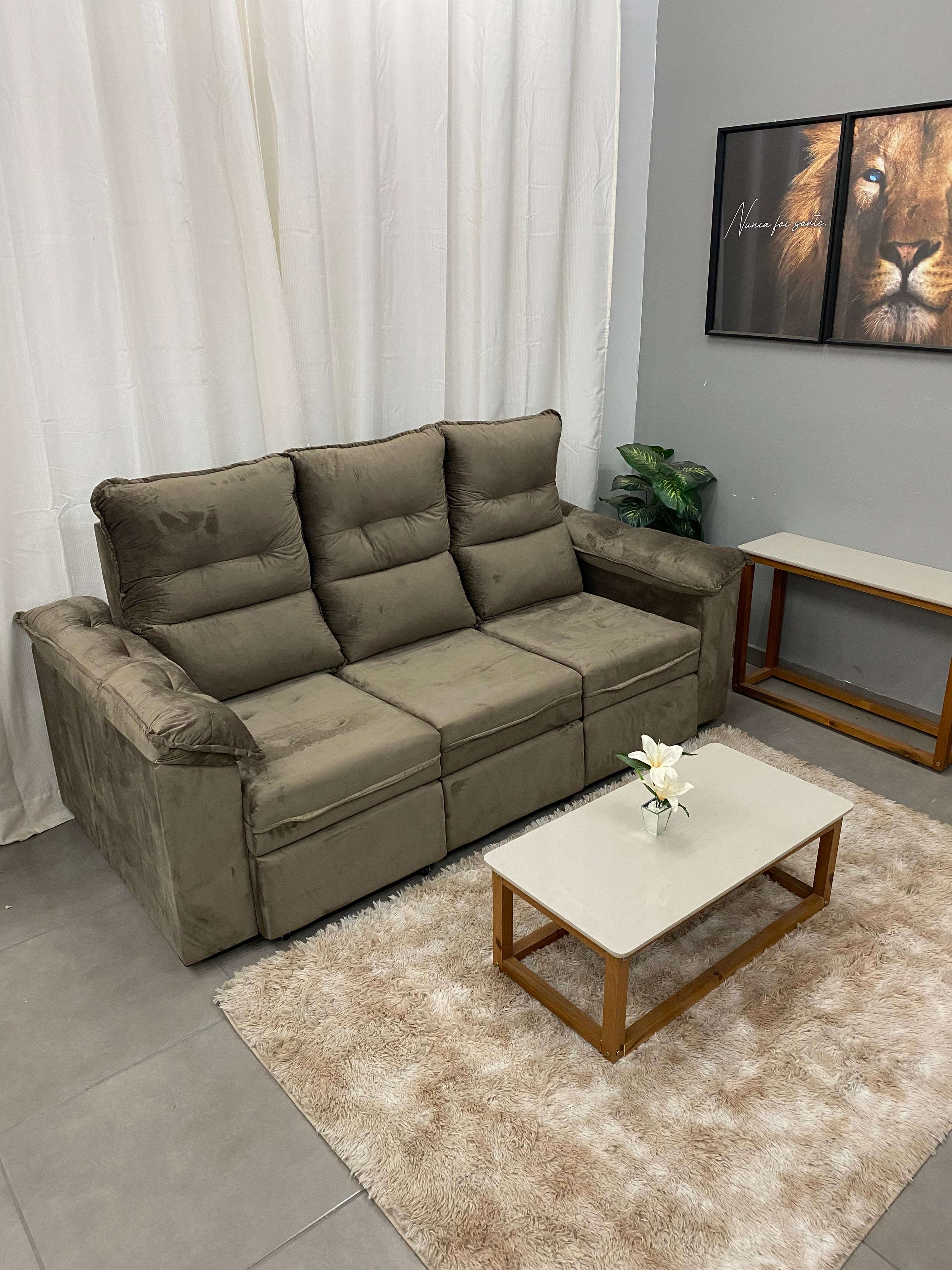 Sofá retrátil Paris - Móveis furniture