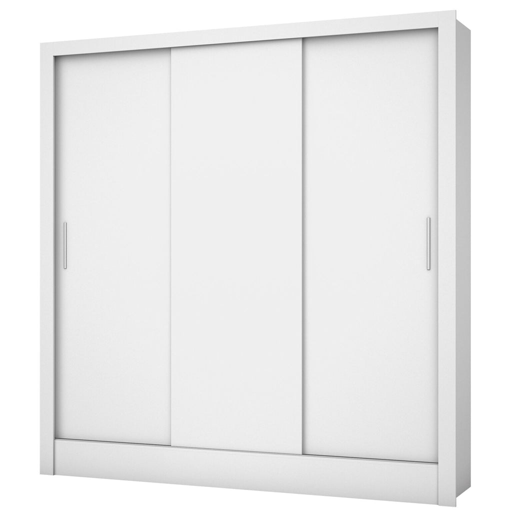 Guarda-Roupa 3 Portas Dubai/Santiago (Sem espelho) Branco - Móveis furniture