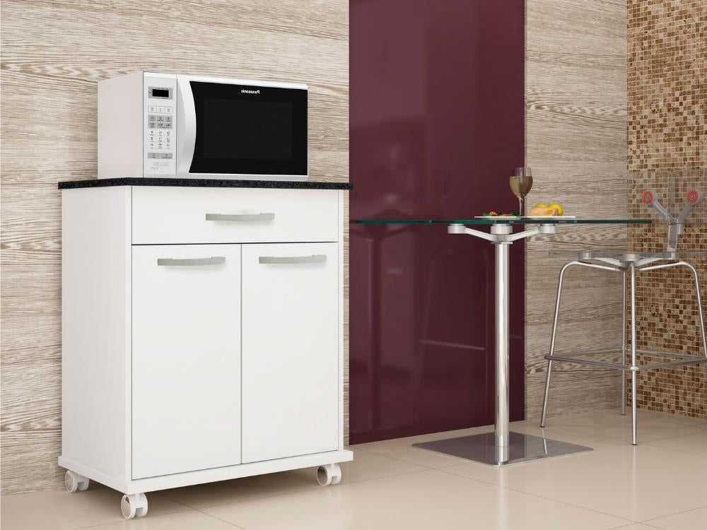 Balcão de cozinha Girassol 2 portas – Branco - Móveis furniture