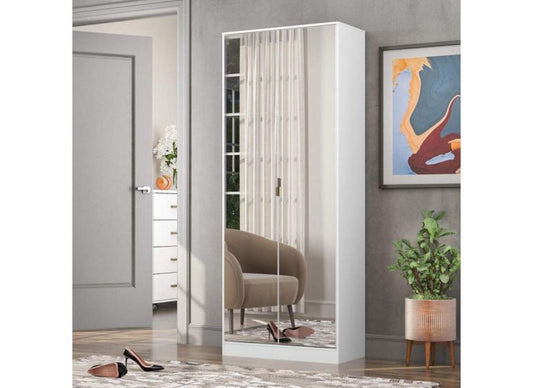 Sapateira 2 Portas 1 Gaveta Grife Demobile BRANCO