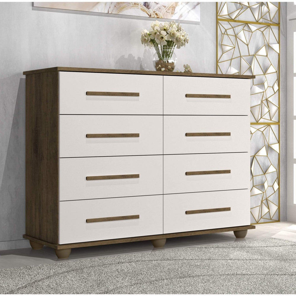 Comoda Apollo 8G Jequitiba.Off White J A Mov - Móveis furniture