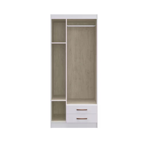 Guarda-Roupa Solteiro 3 Portas Treviso 103 Branco - Móveis furniture