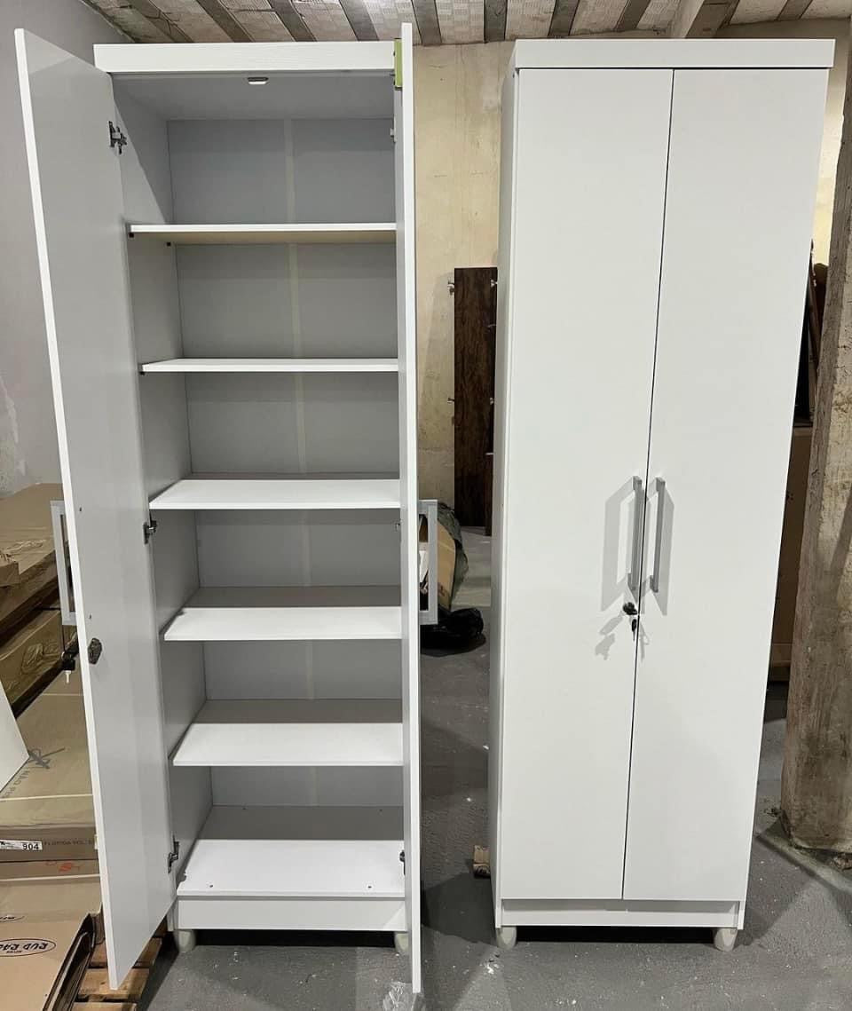 Armário Multiuso Com chave Isabela branco – RUD RACK - Móveis furniture